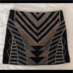 Gorgeous studded mini skirt from VICI